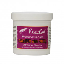 Rep-Cal Calcium with D3 ultra fine, 3.3oz, 93г