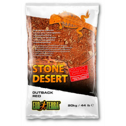 Грунт пустынный с глиной Exo Terra Outback Red Stone Desert красный